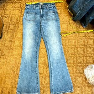 KUT Ana patch pocket jeans size 0, like new